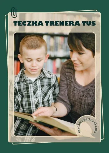 Okładka: Teczka Trenera TUS — programy zajęć, wzory scenariuszy, ćwiczeń